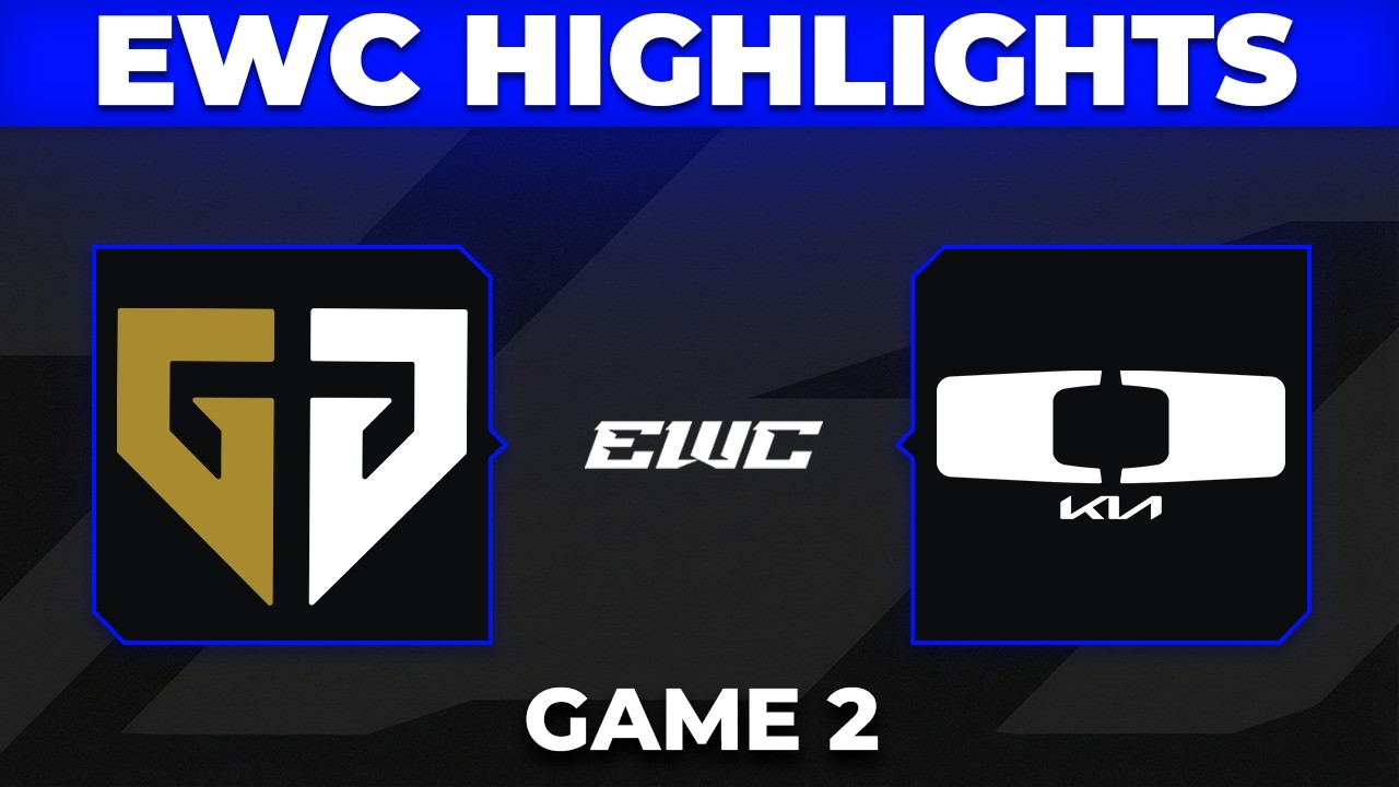 GEN vs DK Game 2 Highlights | EWC 2026 Quarterfinals | Gen.G vs Dplus KIA background