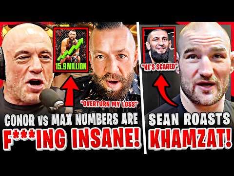 BREAKING! UFC 329 NUMBERS REVEALED + Conor McGregor NOT HAPPY! Sean Strickland ROASTS Khamzat background
