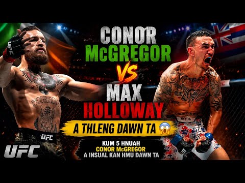 Ufc 329 Mc gregor vs Max Holloway te tunge chak ang ? background