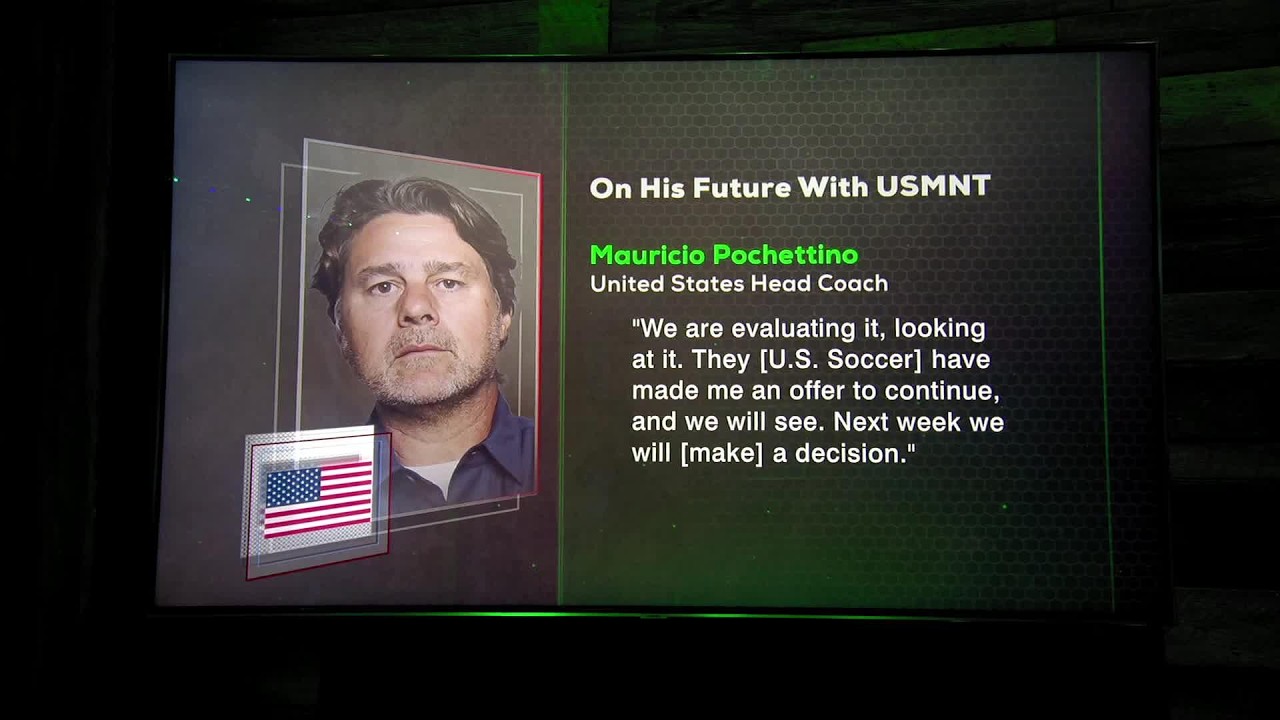 Will Mauricio Pochettino return to USMNT? ๐ค He's weighing his options elsewhere - Moreno | ESPN FC background