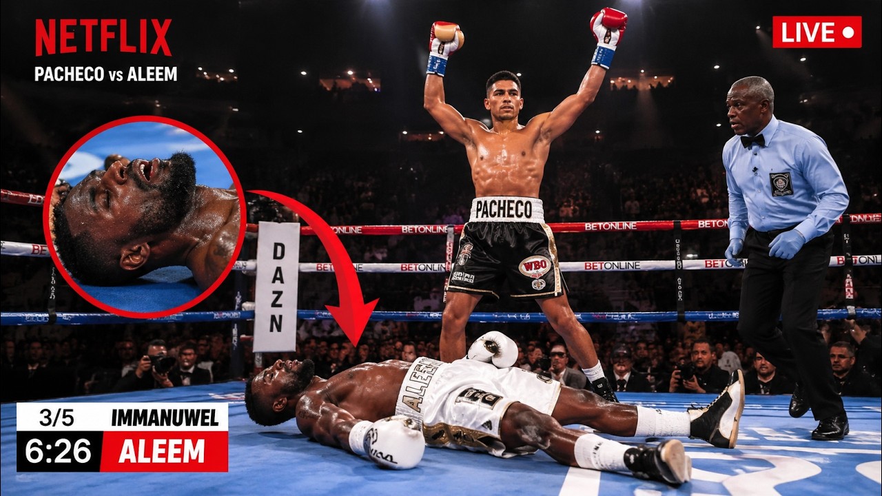 Diego Pacheco vs Immanuwel Aleem – Full Fight Highlights | Brutal KO Prediction! background