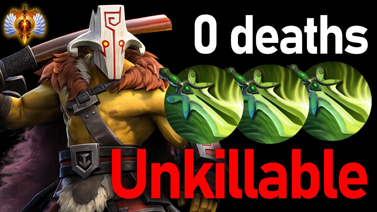 UNKILLABLE JUGGERNAUT! Butterfly Build 0 Deaths | Dota 2 Patch 7.41d #dota2 backdrop