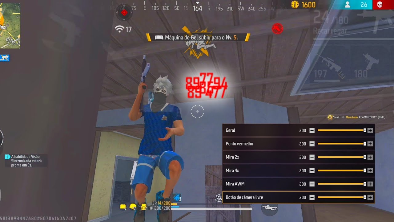 Complete Settings ⚙️ iPhone 13 Free Fire Highlights background