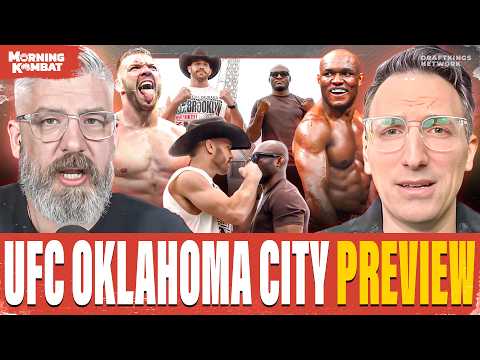 UFC Oklahoma City: DDP vs Usman Preview | Ryan Garcia-Conor Benn | ESPY 2026 Fighter of the Year background