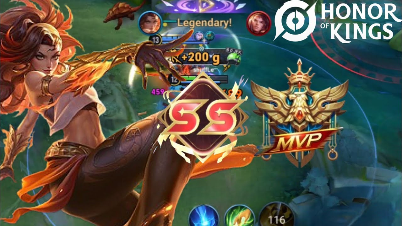 LUARA DOMINATE THE WHOLE GAME | HONOR OF KINGS GAMEPLAY background