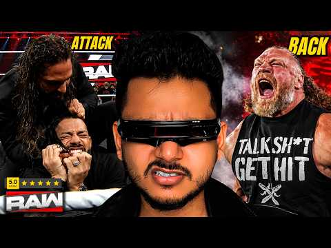 Seth Rollins Attack Roman Reigns | Brock vs Oba | WWE Raw | 14 July 2026 | Hindi Review background