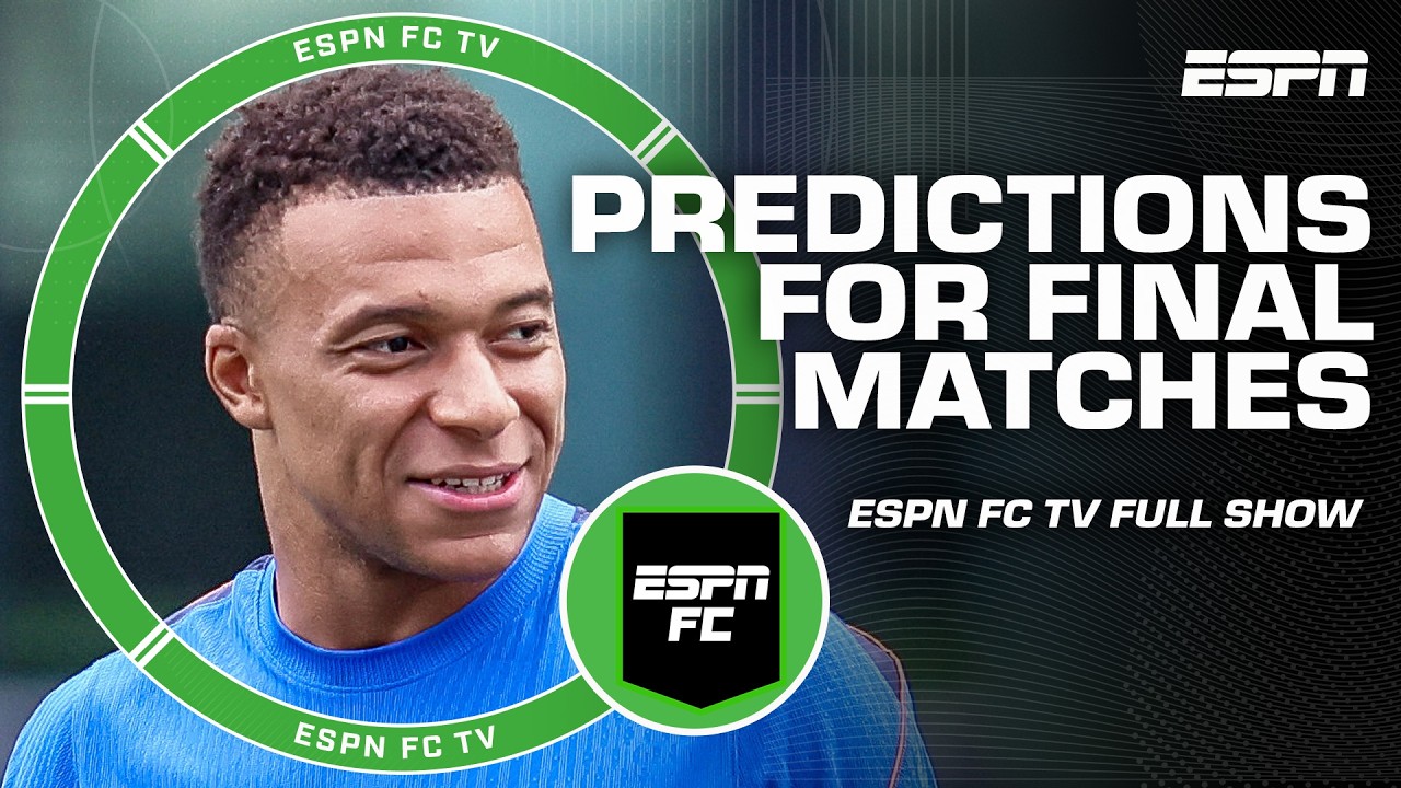 BOLD PREDICTIONS for Argentina vs. Spain!? 👀 + England vs. France & Tuchel's controversy | ESPN FC background