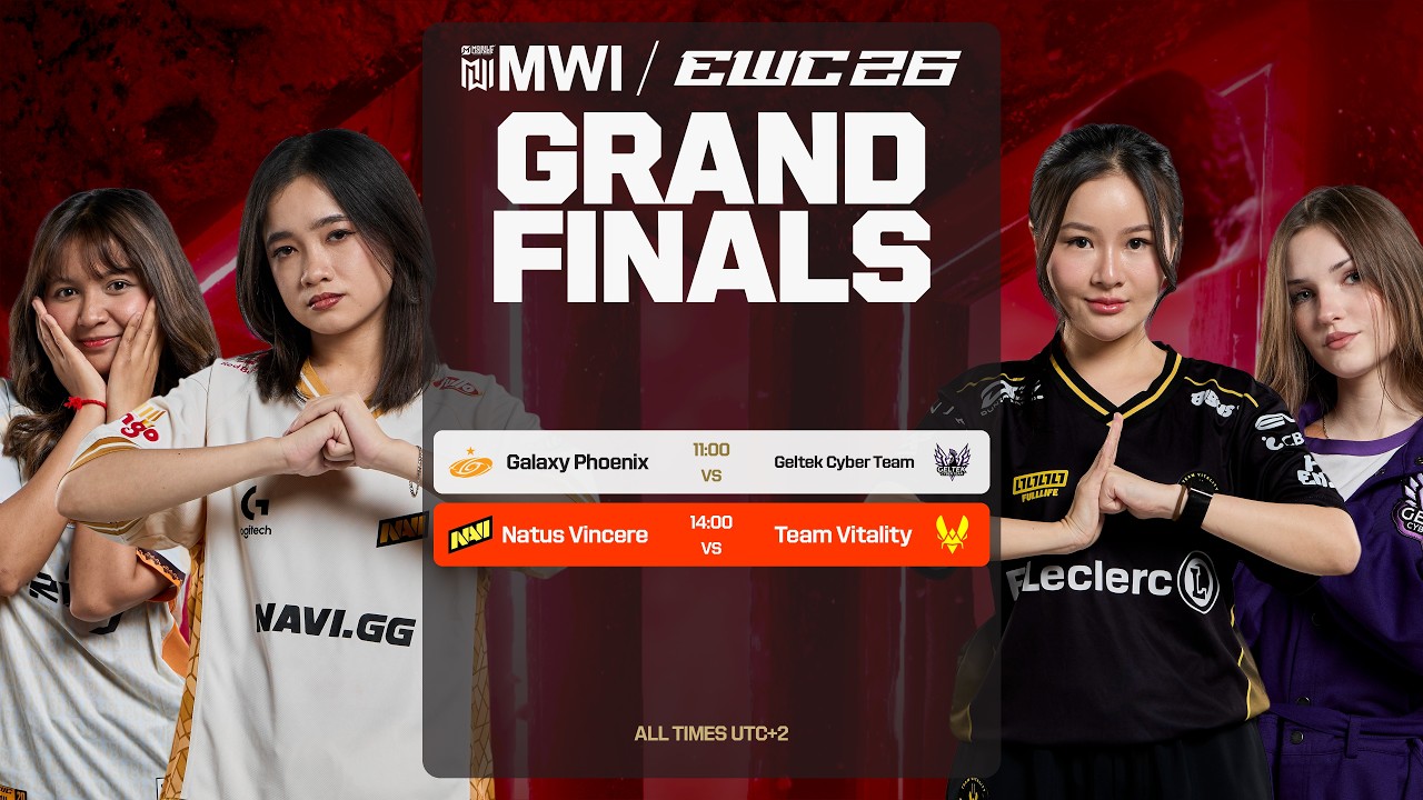 🔴 LIVE | DAY 5 | MLBB MWI at EWC26 3rd Place match + Grand Finals | (ENG) backdrop