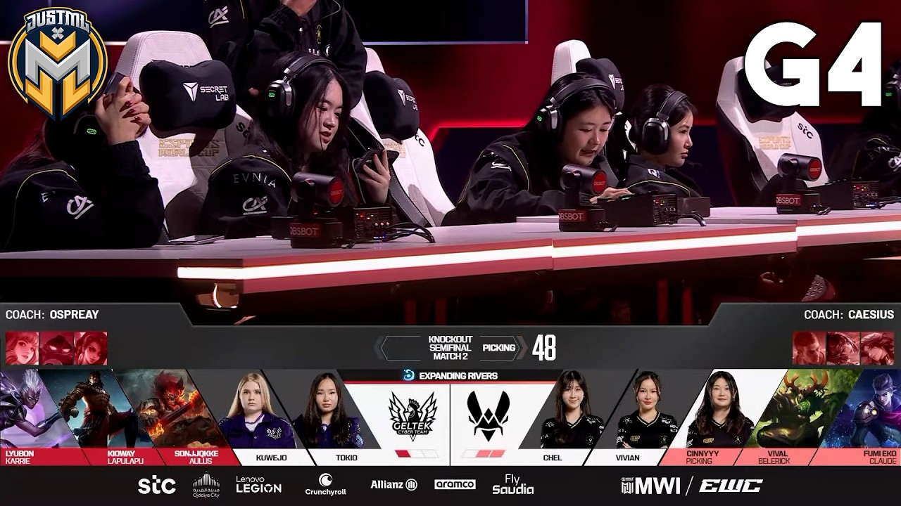 VIT vs GCT | Game 4 | MLBB MWI at EWC 2026 | Knockout Stage backdrop