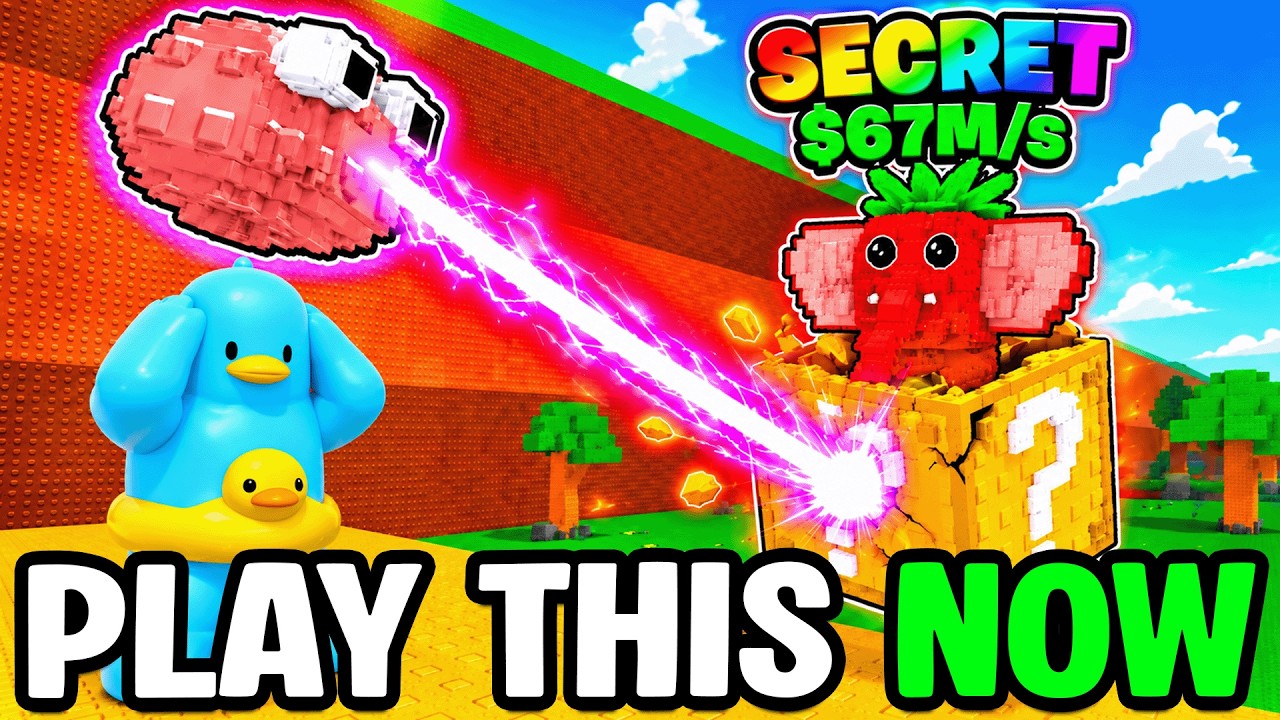 BRAINBLAST a LUCKY BLOCK is the BEST LUCKY BLOCK GAME... background
