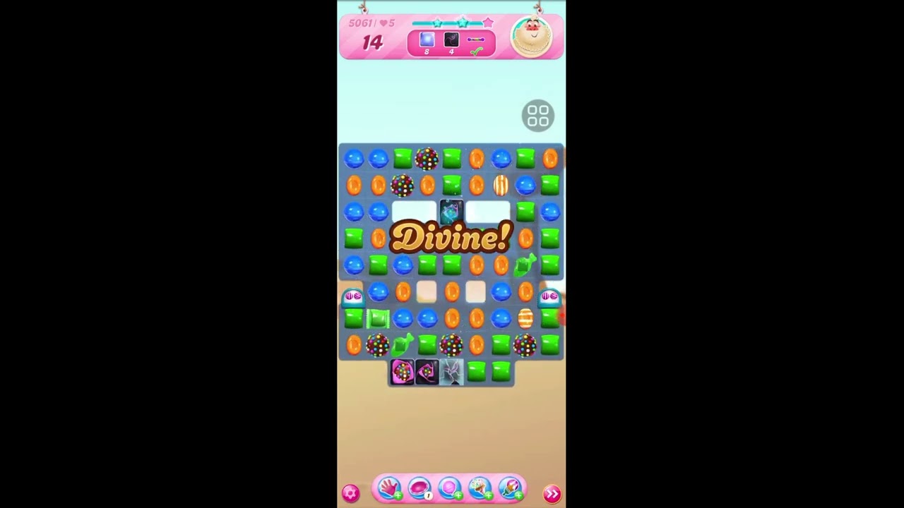 Candy Crush Level 5061 – Beat It Like a Pro background
