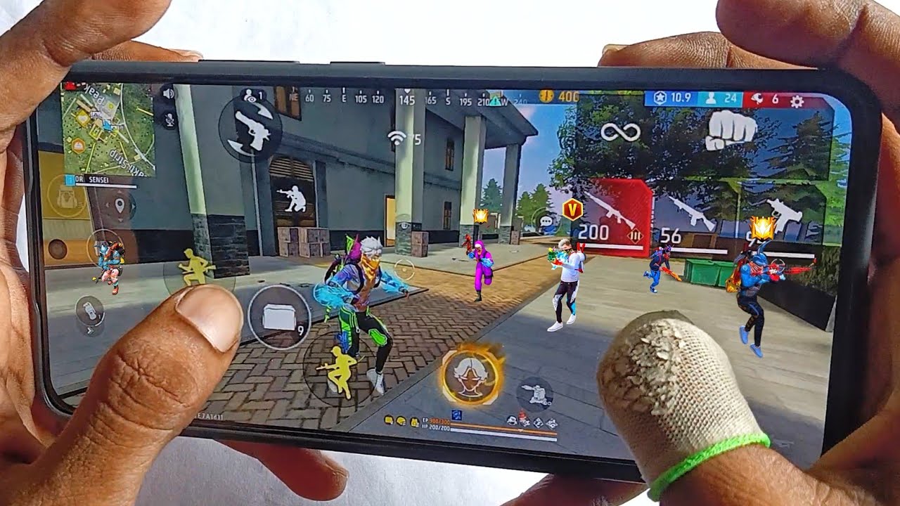 POCO X6 PRO - 120HZ HANDCAM GAMEPLAY 🤯 4 FINGER CUSTOM HUD 💥 (HIGHLIGHTS) backdrop