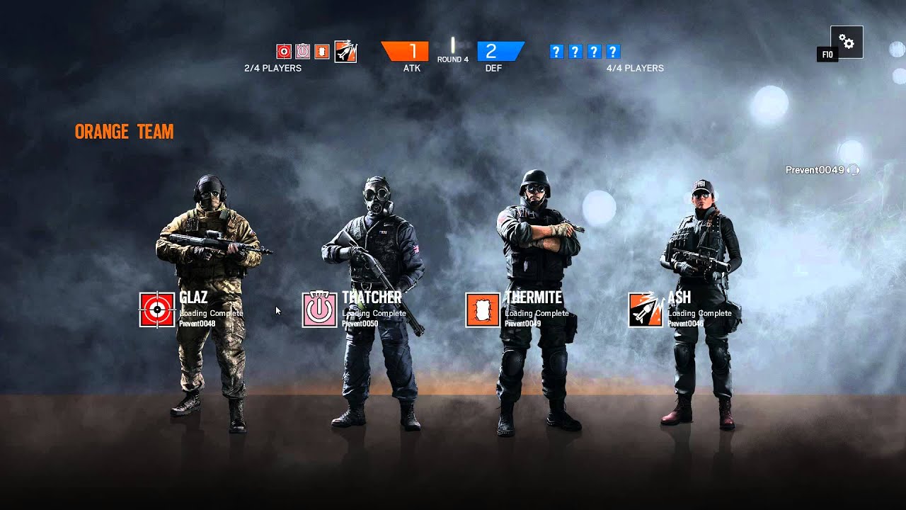 Let's Play: Tom Clancy's Rainbow Six Siege backdrop
