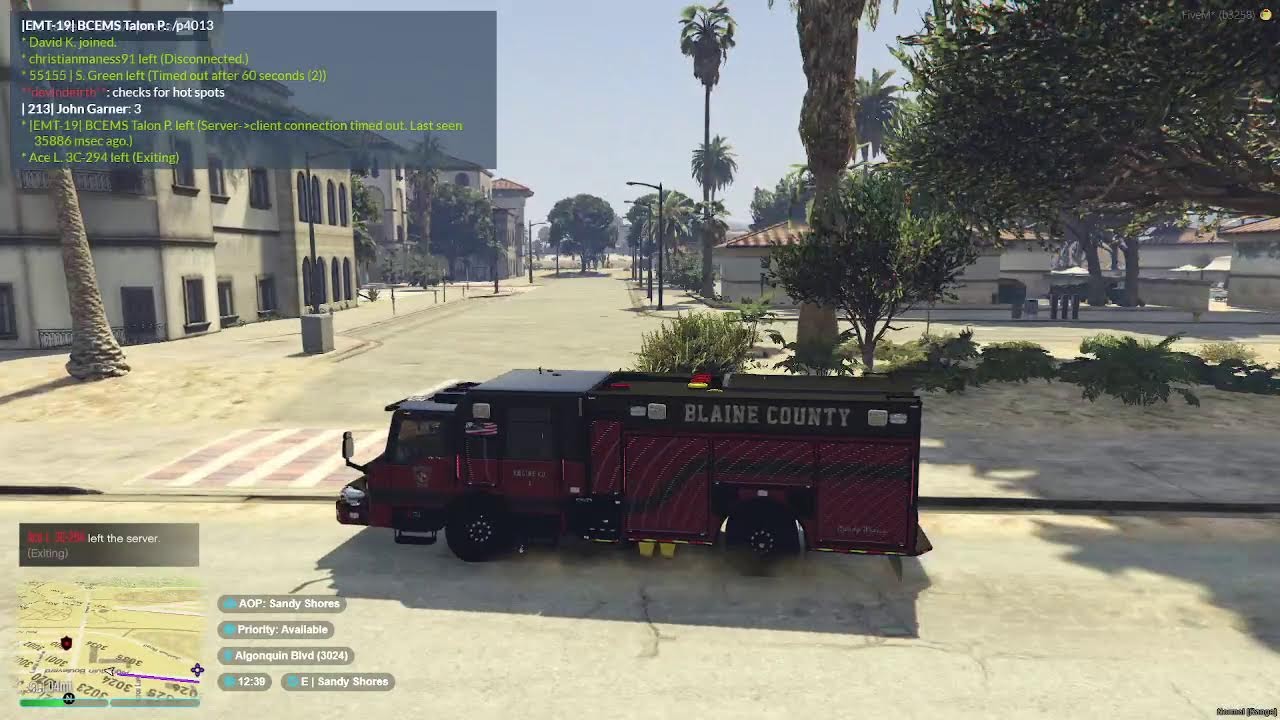 LIVE | Playing FiveM | Patroling as BCVFD Station 1 Lieutenant background