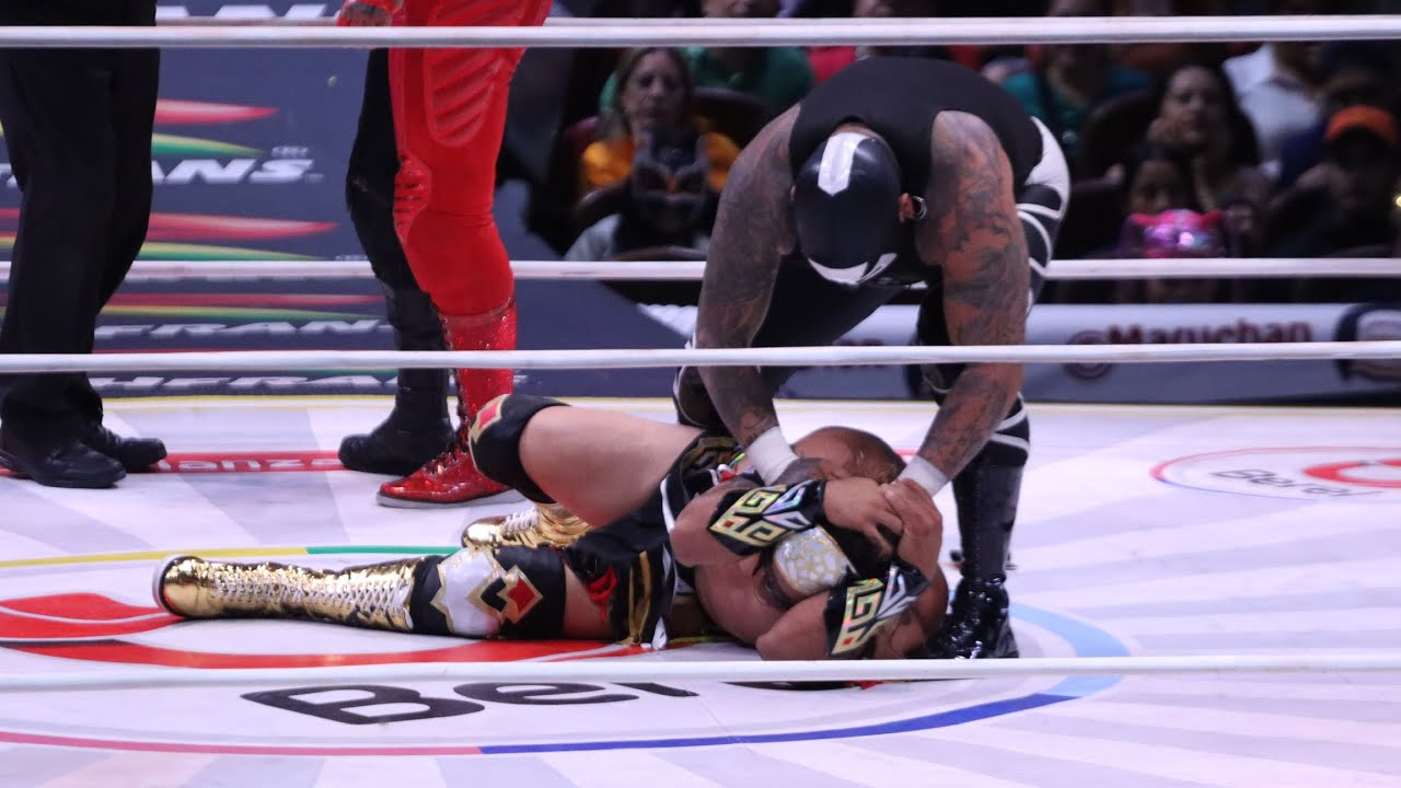 Reporte CMLL: Rey Cometa y Espíritu Negro 🆚 Raider y Espanto Jr. background