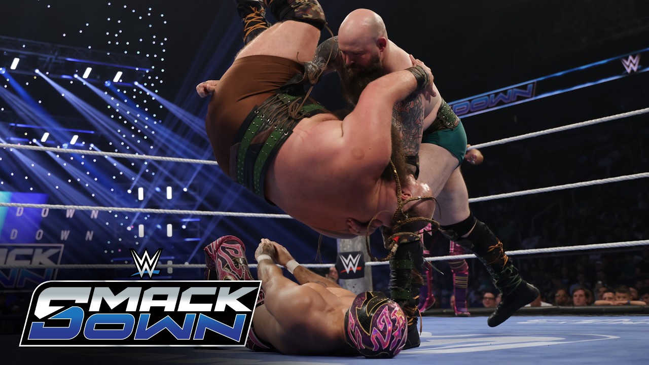 War Raiders take down Fraxiom: SmackDown highlights, July 17, 2025 background