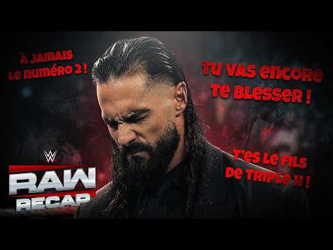 ROMAN REIGNS ENTERRE SETH ROLLINS - WWE Raw Recap du 13 Juillet 2026 backdrop
