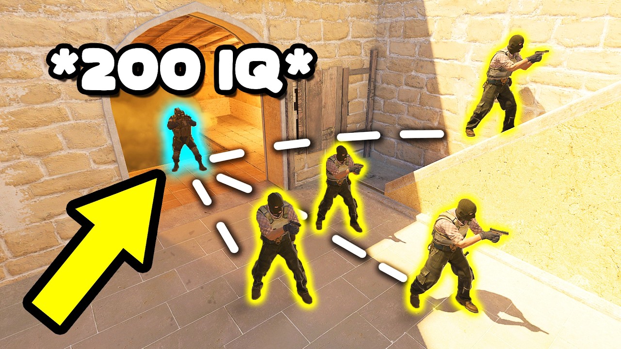 0.001% SMARTEST MOMENTS! - CS2 BEST MOMENTS #167 background