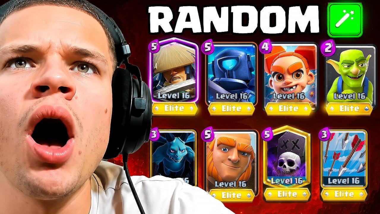 RANDOM CHAOS MODE (Clash Royale) background