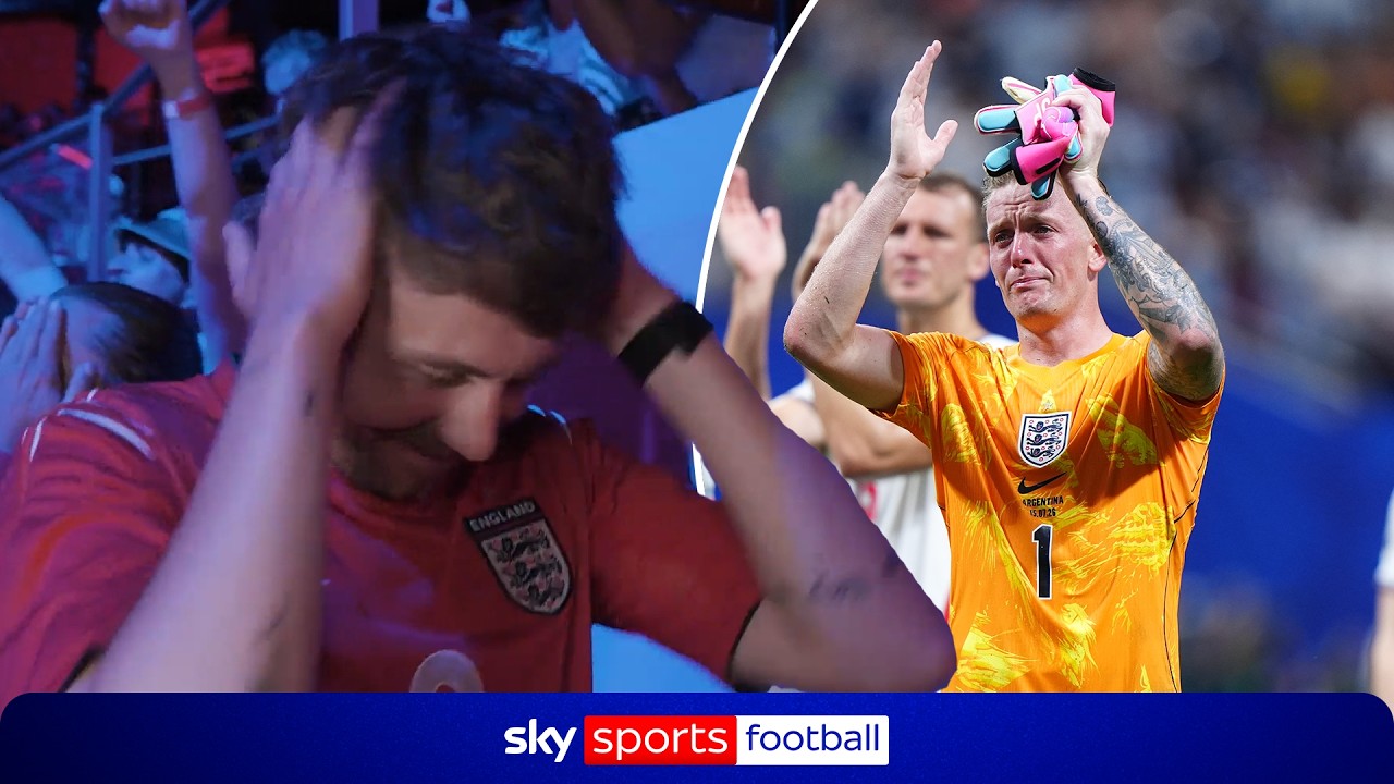 Roman Kemp's emotional watch of England vs Argentina with fans ЁЯТФ background