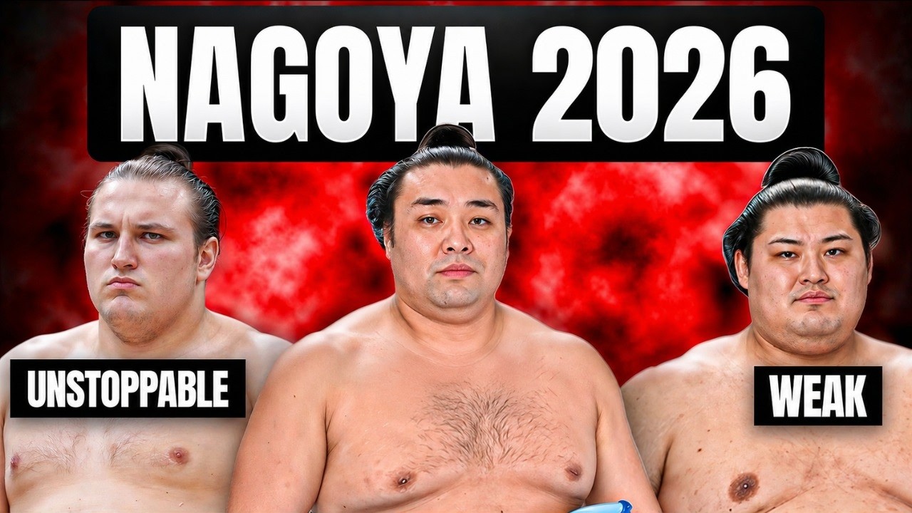 Nobody Saw THIS Coming at Nagoya Basho 2026: Aonishiki UNSTOPPABLE, A YOKOZUNA in TROUBLE background