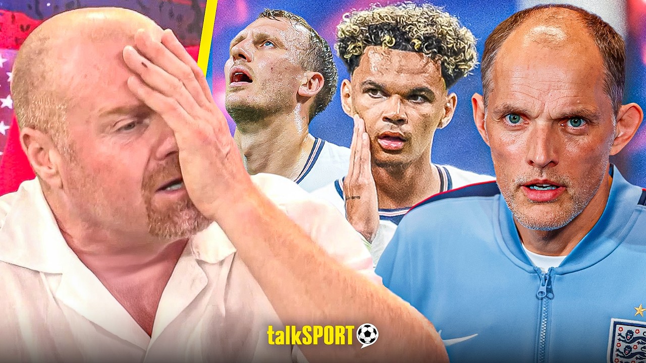 Sean Dyche EXPLAINS why Thomas Tuchel should NOT have subbed on DEFENDERS in England vs Argentina! background