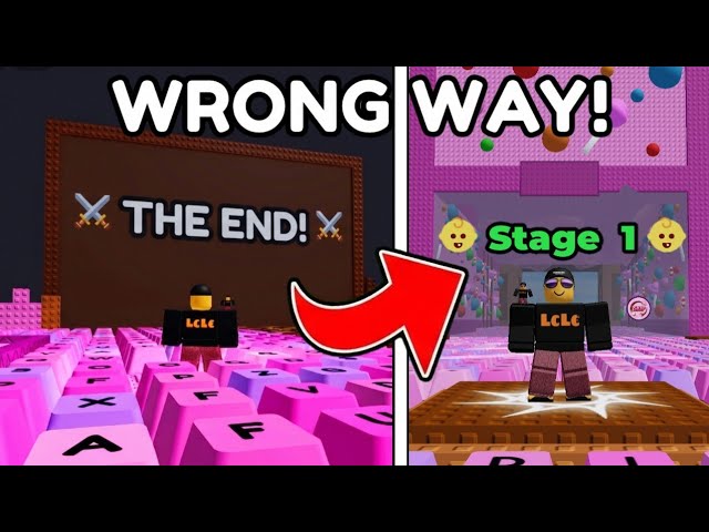 i BEAT it BACKWARDS +1 Speed Keyboard Escape Roblox background