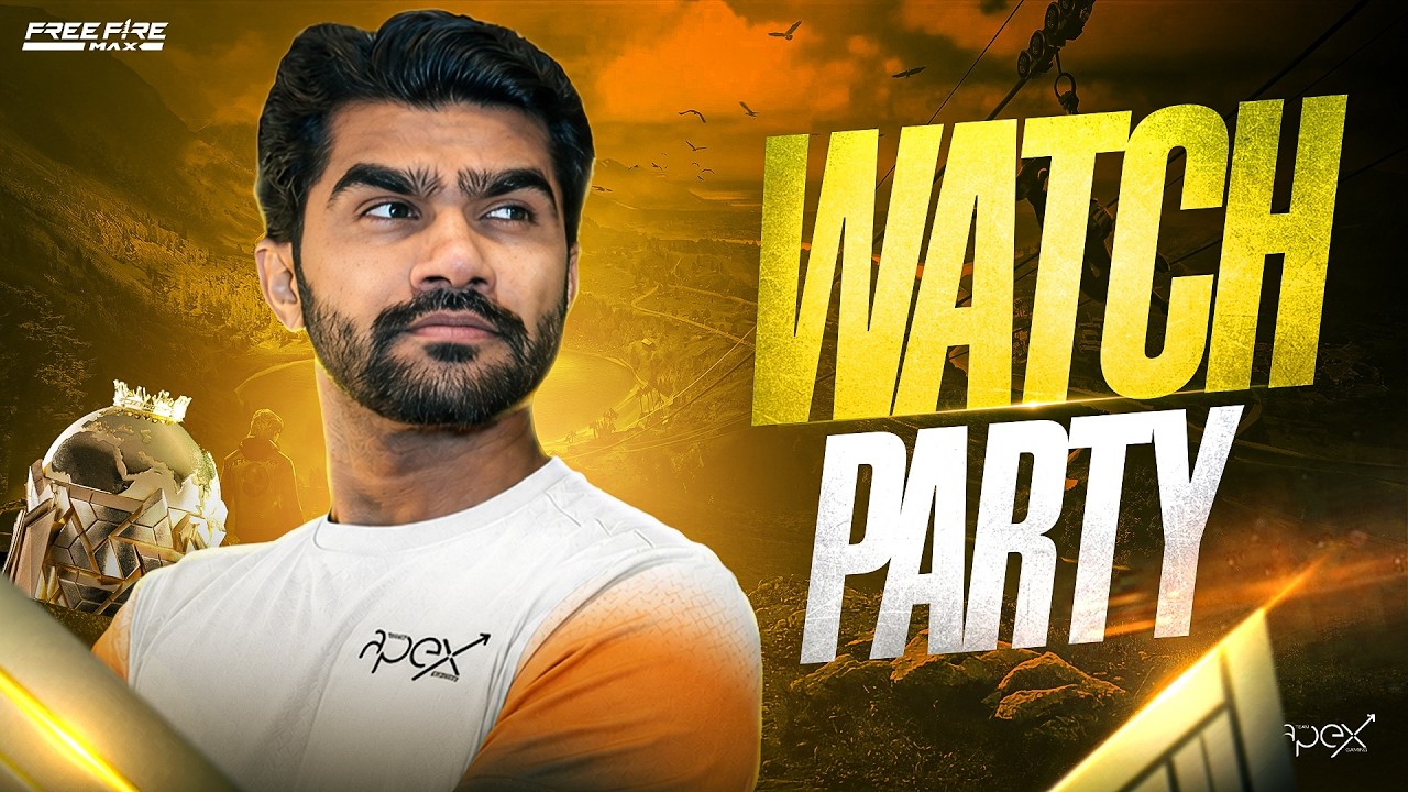 EWC FREE FIRE MAX SURVIVAL STAGE | WATCH PARTY background