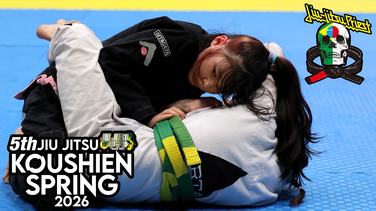 【FULL FIGHT】平澤杏南 vs バークネスまや / SJJJF春季柔術甲子園 2026 【ブラジリアン柔術】Anna Hirasawa vs Barkness Maya background
