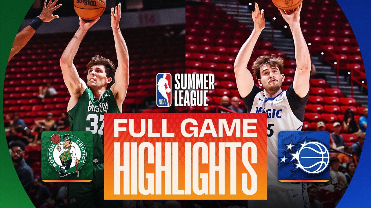 CELTICS vs MAGIC | LAS VEGAS SUMMER LEAGUE | FULL GAME HIGHLIGHTS | July 18, 2026 background