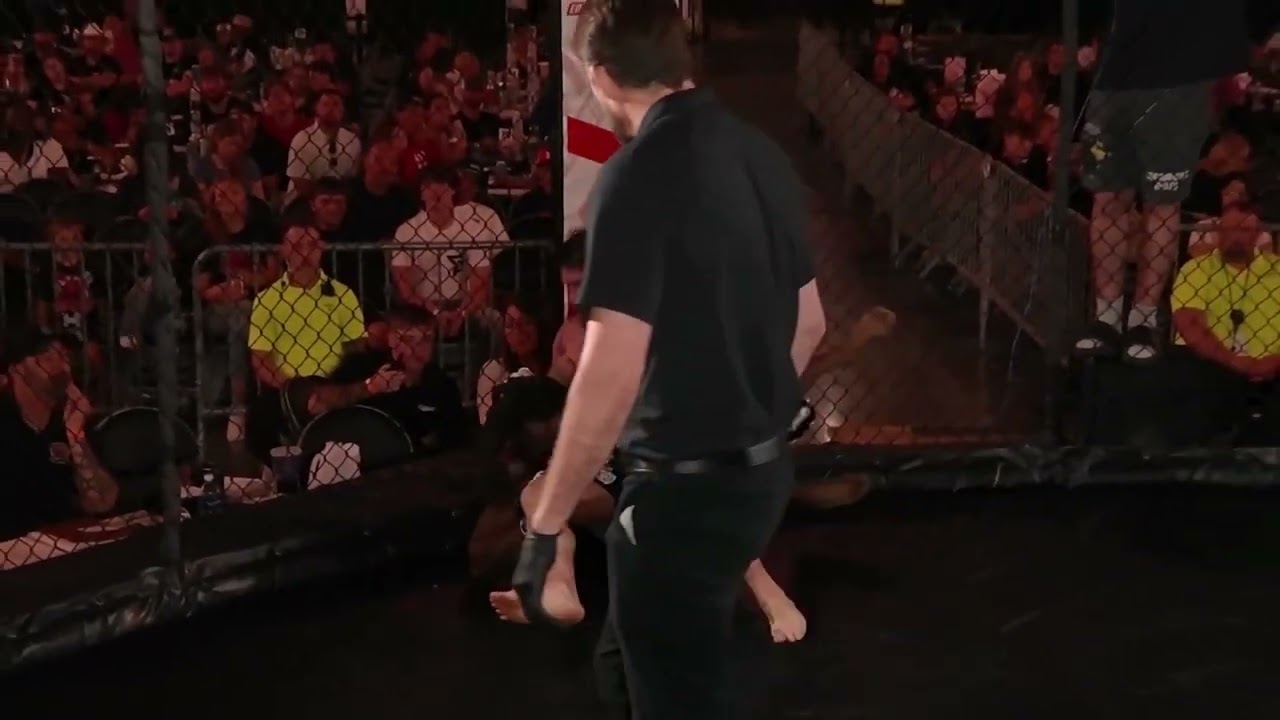 Fred Freeman vs. Cody Land — Second-Round TKO background