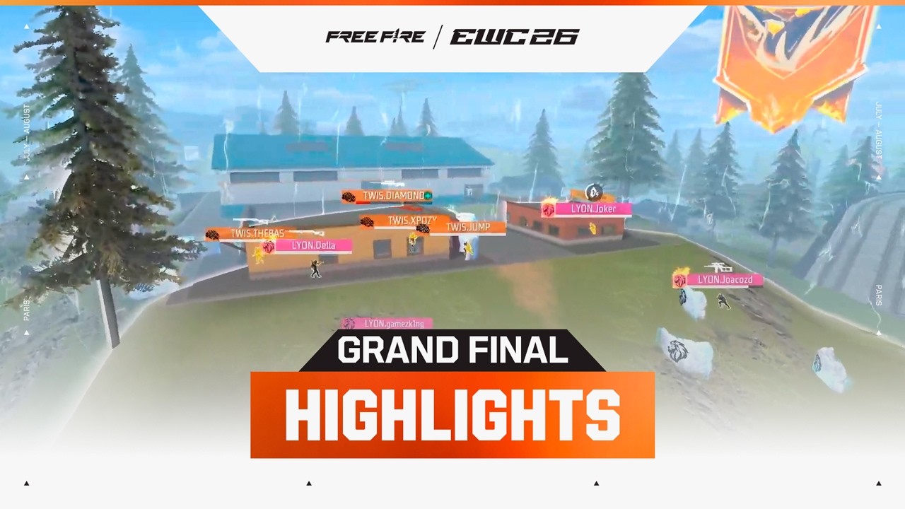 GRAND FINAL! Free Fire at EWC 26 – Match Point Finals | Day 4 – Highlights background