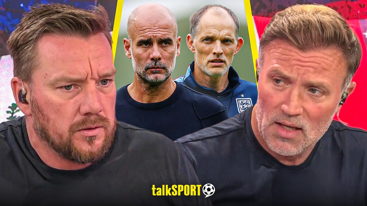 Jamie O'Hara & Micky Gray DEBATE if Pep Guardiola could manage England amid Thomas Tuchel DOUBTS! background