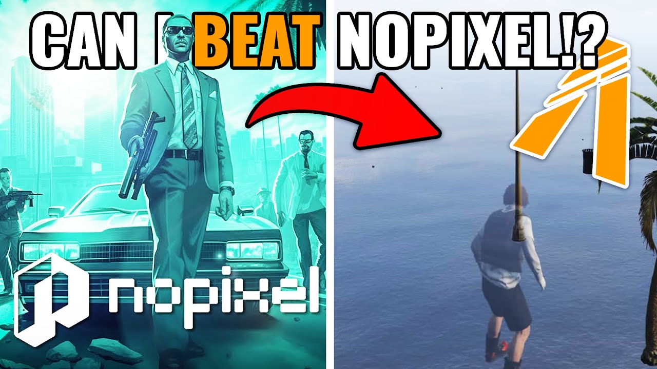 I tried Starting a FiveM Server to Beat NoPixel! backdrop