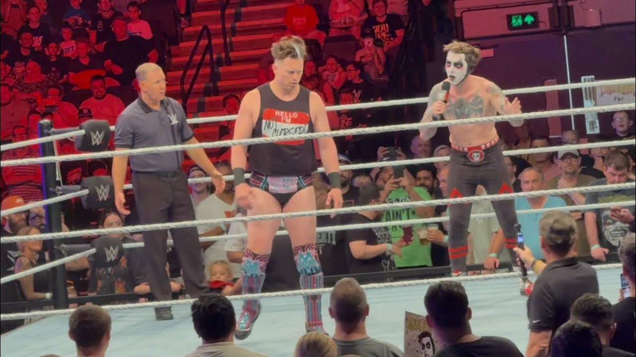 Danhausen vs FrankenMiz FULL MATCH - #WWE Live Event background