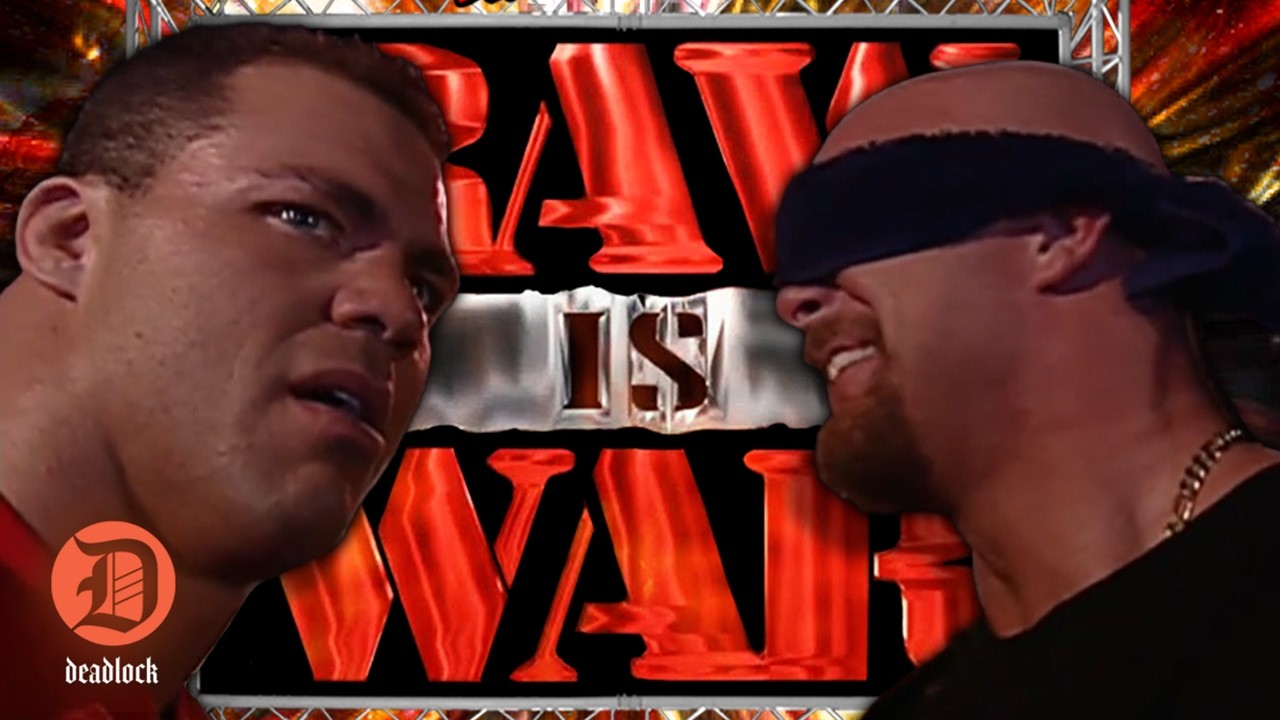 Kurt Angle KIDNAPS Stone Cold Steve Austin - DEADLOCK Podcast Retro Review background