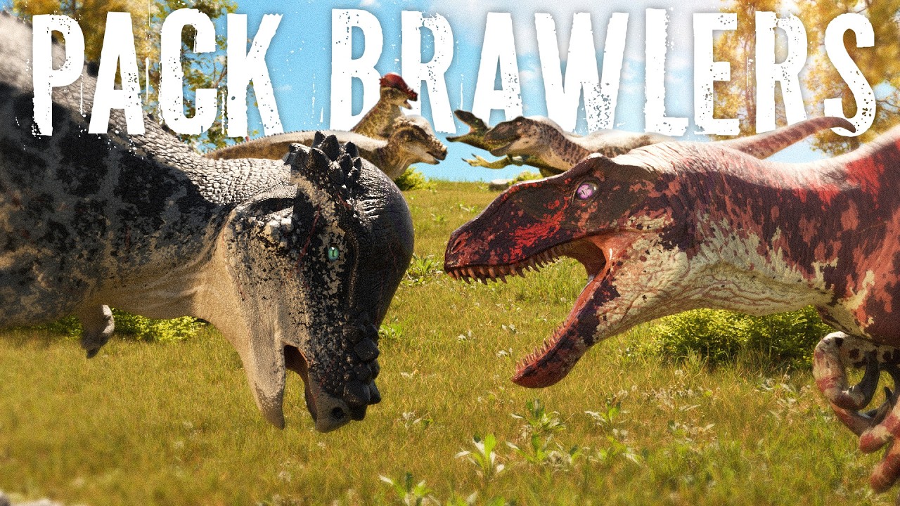 The Dinos I have the MOST Fun on The Isle backdrop