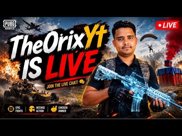 😂 Ferrari Parachute = Pro Player? 🤣 | Funniest PUBG Mobile Gameplay Ever! | theOrixYt background
