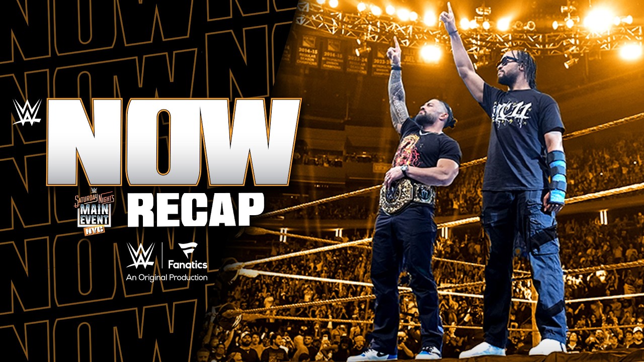 Jalen Brunson & Roman Reigns OWN The Garden | SNME Recap: WWE Now background