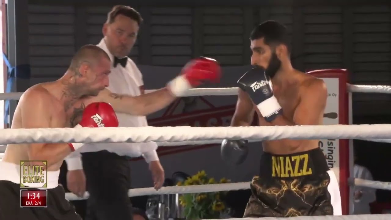 Niazz Ahmadi vs Michal Slavik Full Fight. background