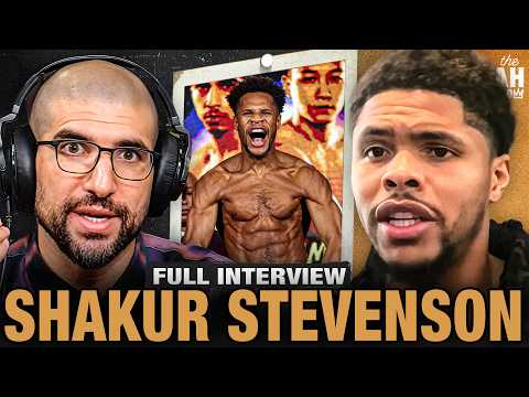 Shakur Stevenson Calls Out Devin Haney For Avoiding Contract, Explains Why He Signed Zuffa Boxing background