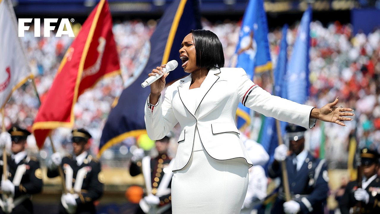Jennifer Hudson I National Anthem at the FIFA World Cup 2026™ I Full Performance background