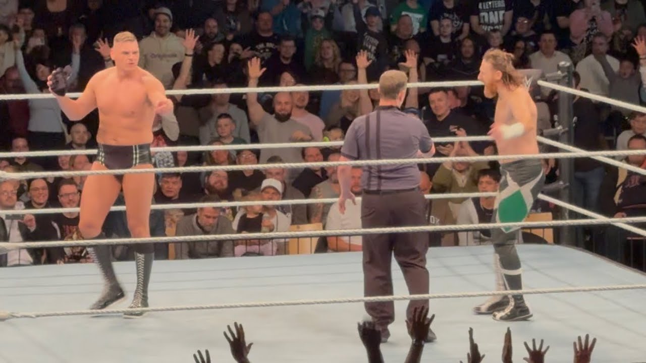 Gunther vs Sami Zayn FULL MATCH - #WWE Live Event background