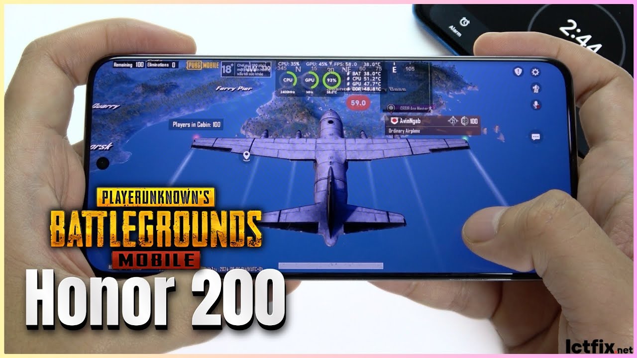 Honor 200 PUBG Mobile Gaming test | Snapdragon 7 Gen 3, 120Hz Display backdrop