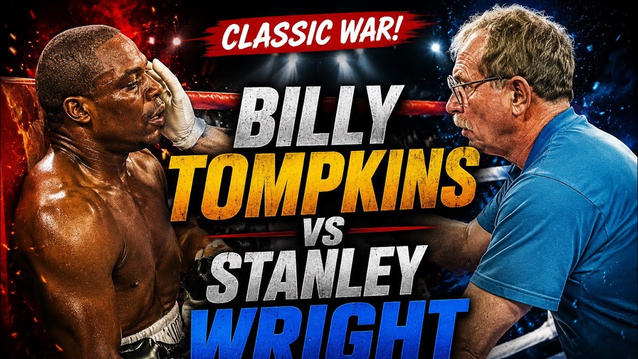 BILLY TOMPKINS VS STANLEY WRIGHT backdrop