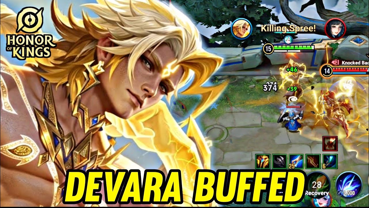 HOK : DEVARA BUFFED NEW PATCH - HONOR OF KINGS backdrop