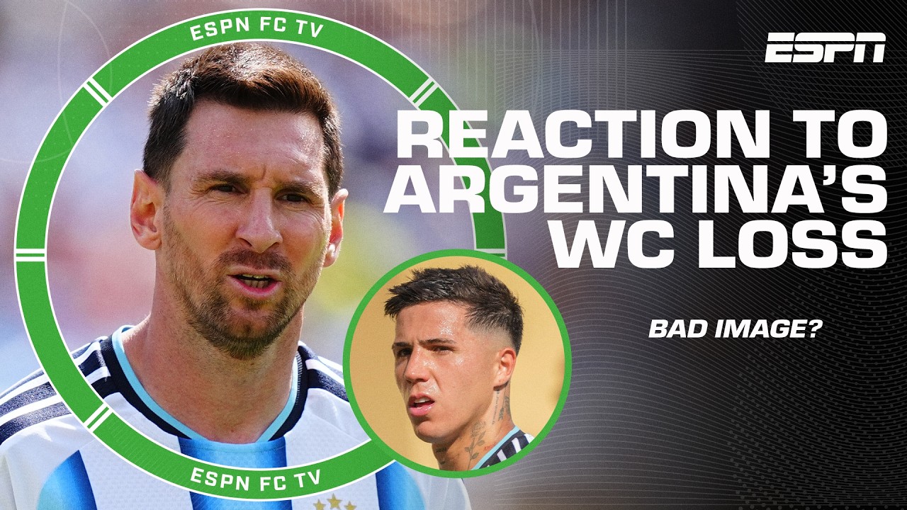 ‘It’s a really bad image for them’ 🗣️ REACTION to Argentina’s style of play vs. Spain | ESPN FC background