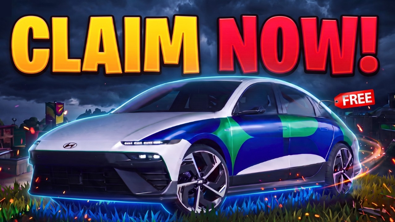 This FREE Fortnite Car Disappears in 24 Hours... background
