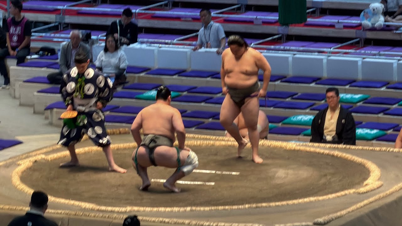 速報❗️二子山部屋 梅山vs 北斗洋【大相撲令和8年7月場所】8日目 中日 Futagoyama UMEYAMA vs HOKUTONADA【SUMO JUL DAY8】2026/07/19名古屋場所 backdrop
