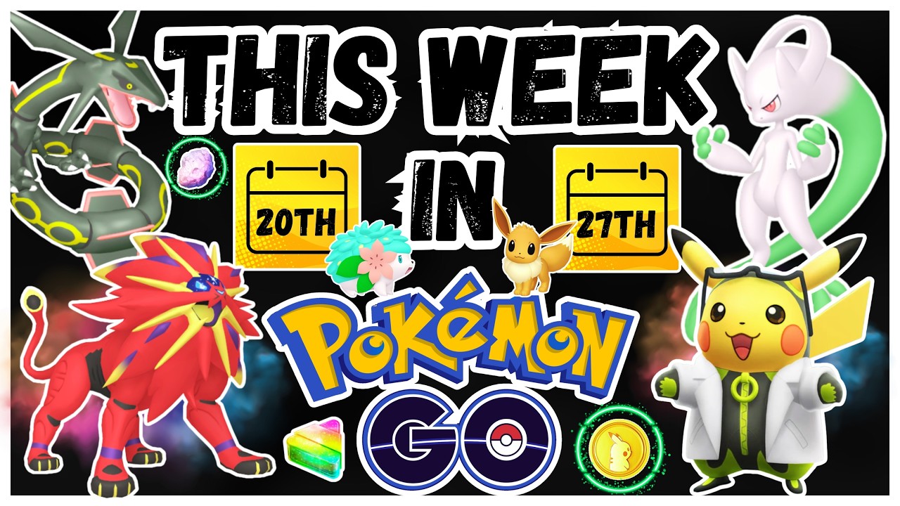 24 Minutes of ALL YOU NEED to Know | 20th July, 2026 - 27th July, 2026 | Pokémon GO backdrop
